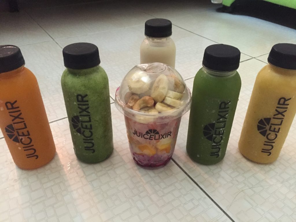 smoothies and juices